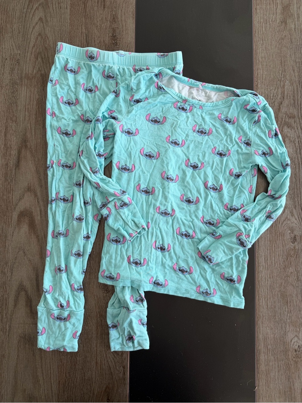 Posh Peanut Stitch Print Pajama Set - 3T-4T